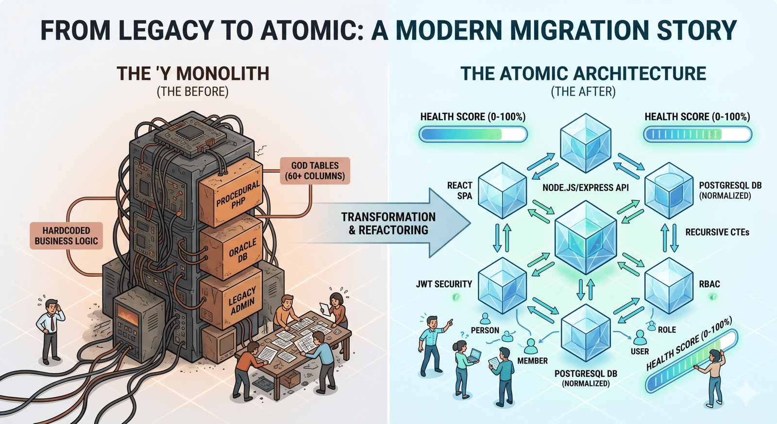 Case Study: Re-Engineering a High-Level Administrative Ecosystem